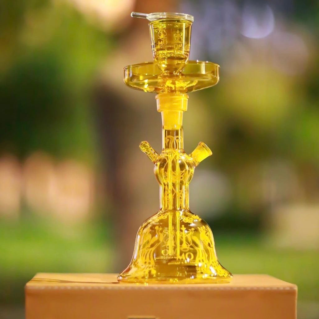 MO Glass Shisha Mono - ارجيلة ام او الزجاجية مونو