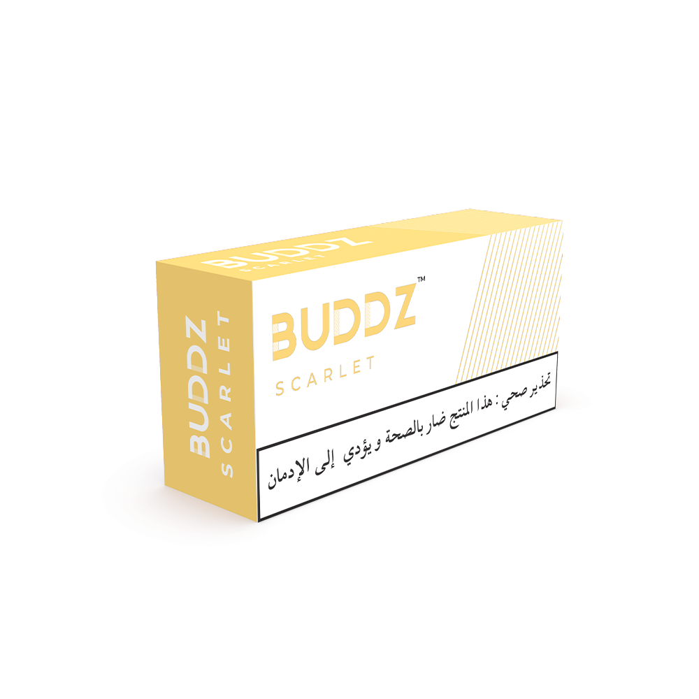 BUDDZ القرمزي التبغ الخارجي المسخن