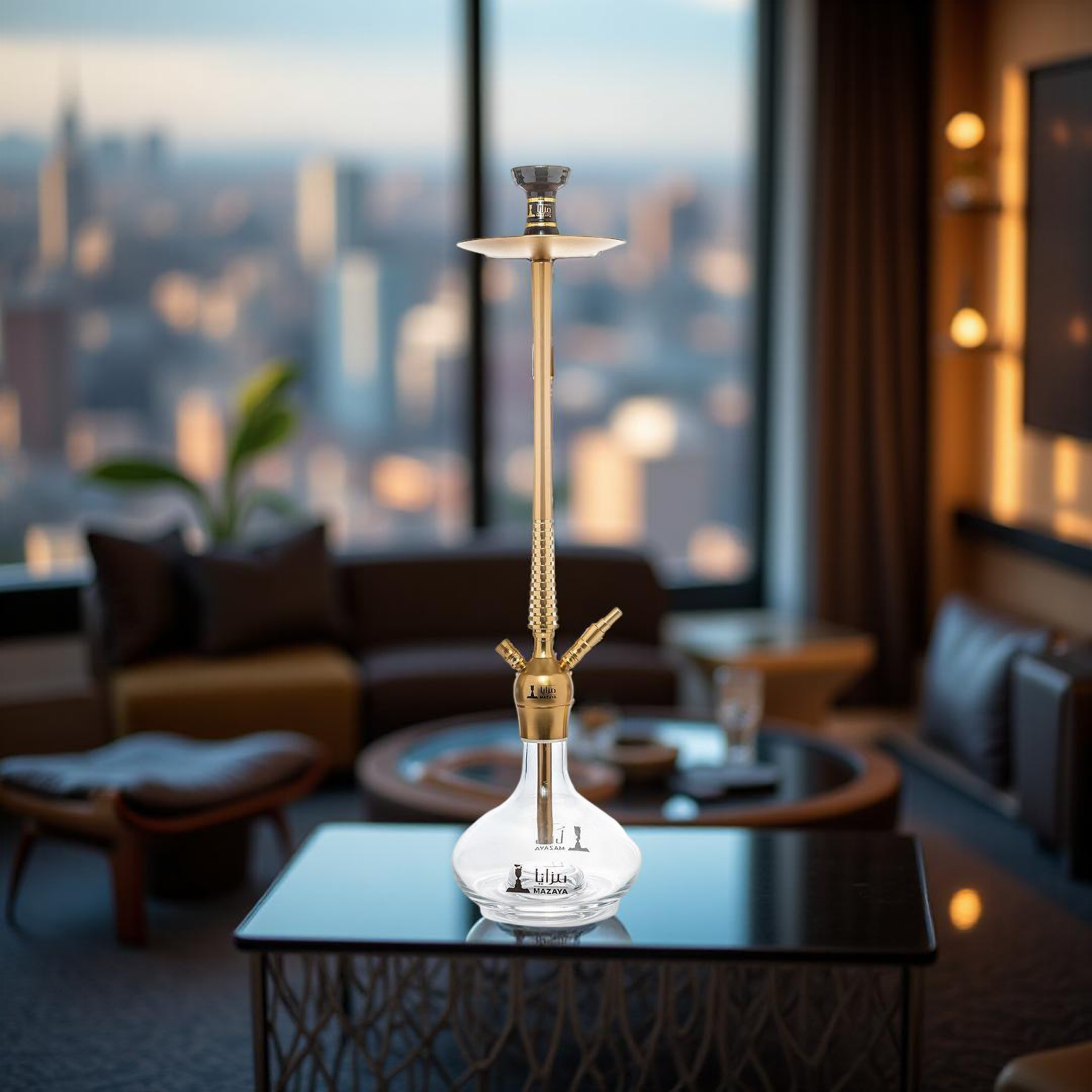 Mazaya Shisha Ransi - أرجيلة مزايا رانسي الشبح - Shishabox JO