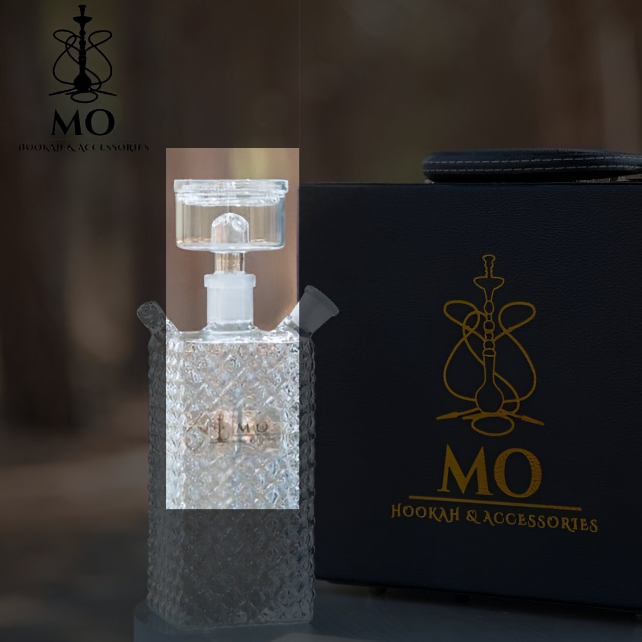 Glass Cup Spare Part for MO Hookah Cubic Glass Shisha