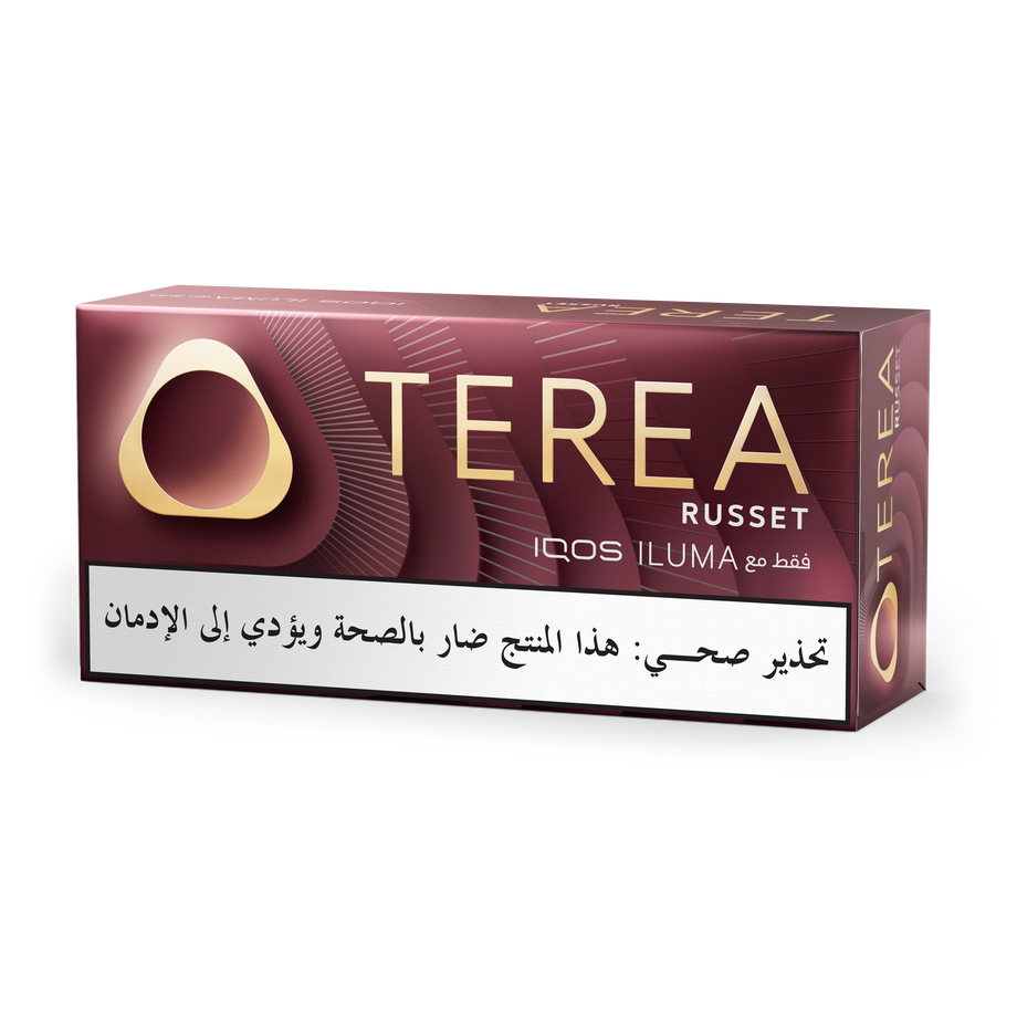 Terea Russet Label Carton of 10 Packs - Shishabox JO