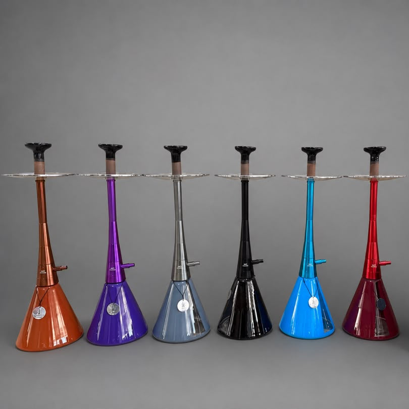 MO Shisha Deluxe Orio Multi Color with Flask