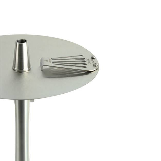 Oduman INFINITY HOOKAH - Silver Body Black Glass - Shishabox JO