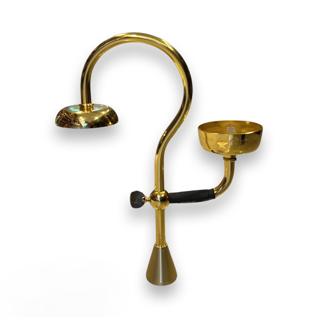 Reversed Tobacco Cup Gold - راس ارجيلة مقلوب