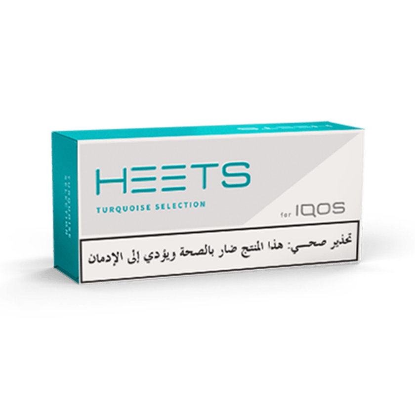 HEETS For IQOS Turquoise Label Carton of 10 Packs - كروز هيتس تركواز - Shishabox