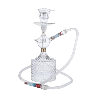 Mazaya cylinder glass shisha - أرجيلة مزايا الأسطوانية - Shishabox
