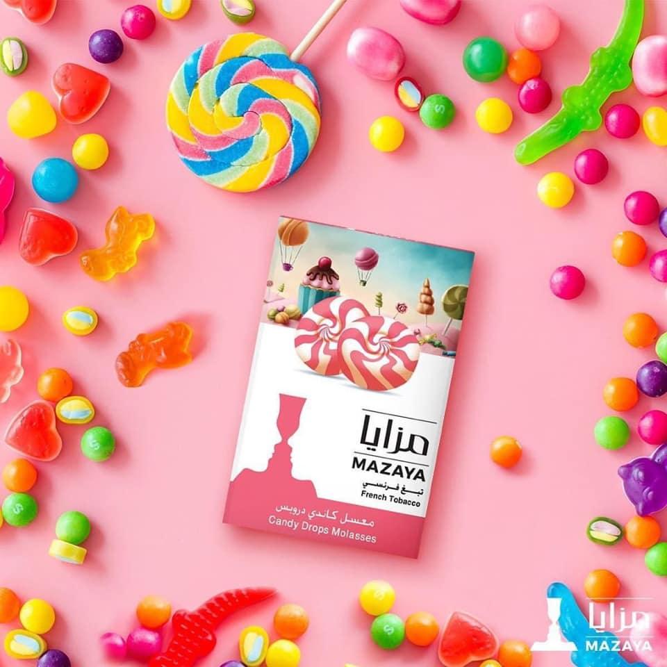 Mazaya Molasses Candy Drops - معسّل مزايا كاندي دروبس - Shishabox