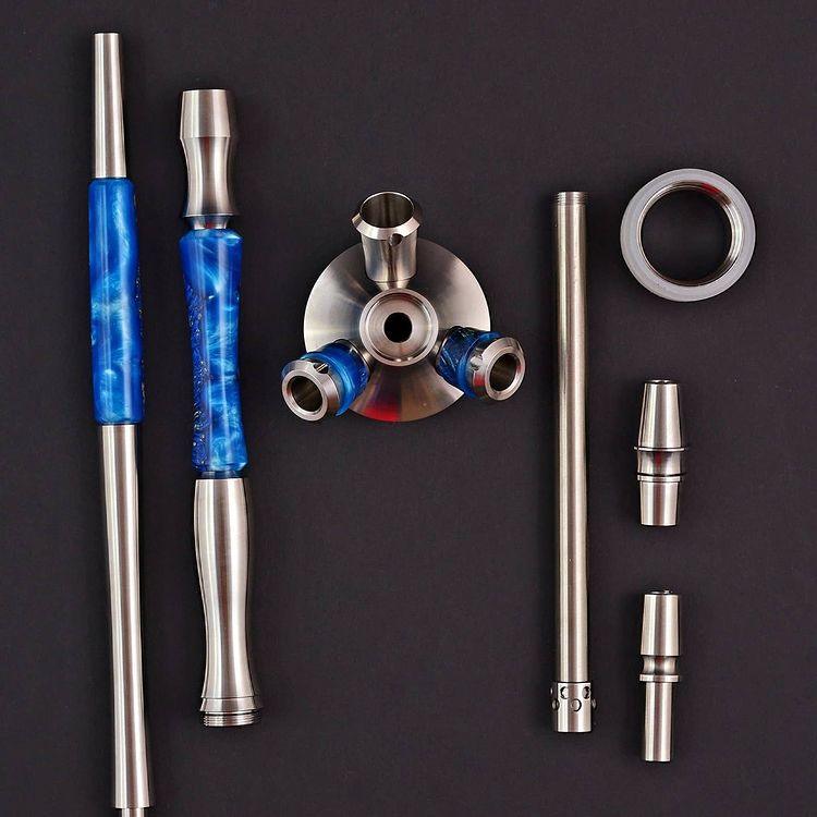 Union Hookah Fibonacci Acrylic Multiple Colors - Shishabox