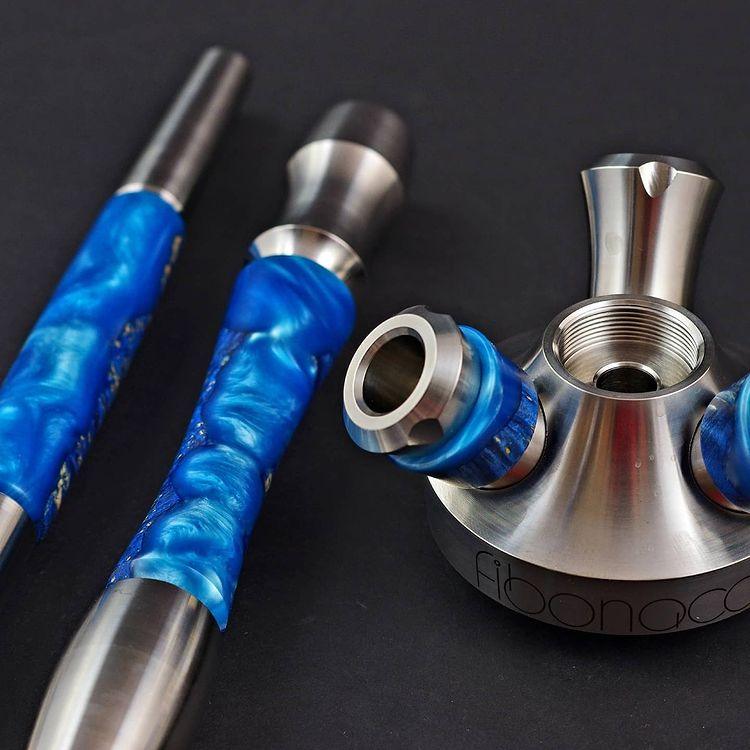 Union Hookah Fibonacci Acrylic Multiple Colors - Shishabox