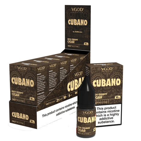 cubano vape juice VGOD CIGAR 10ml ELiquid Vape Starter Kit Color:Brown Leather 2ml Disposable Electronic Cigarette