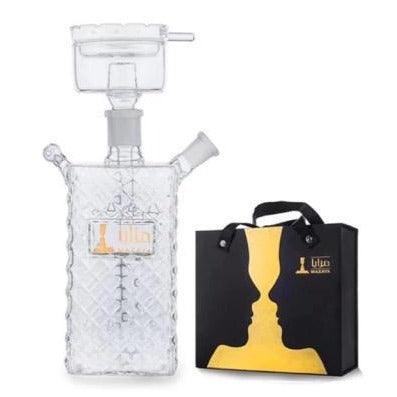 Mazaya glass shisha (Crystal) - أرجيلة مزايا الزجاجية كريستال - Shishabox