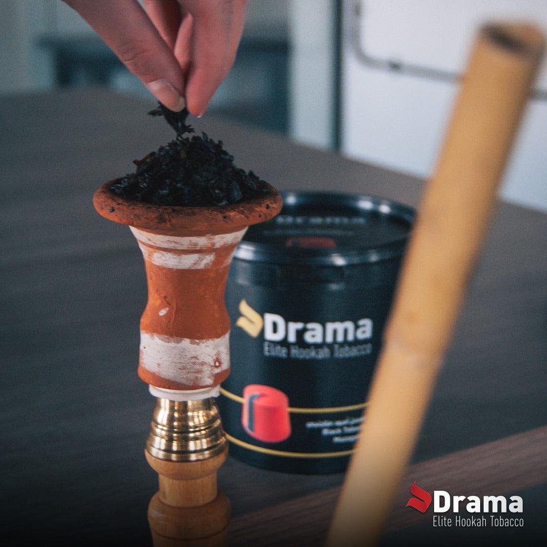 Drama Molasses Mazagengi Black Tobacco - معسل دراما اسود مزجنجي - Shishabox