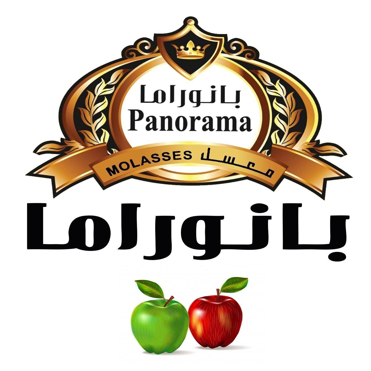 Panorama Molasses Two Apples - معسل بانوراما تفاحتين اشقر - Shishabox