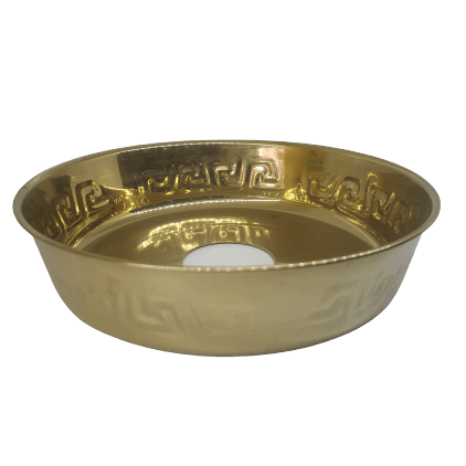 Classic Ashtray Gold - صحن أرجيلة ذهبي - Shishabox
