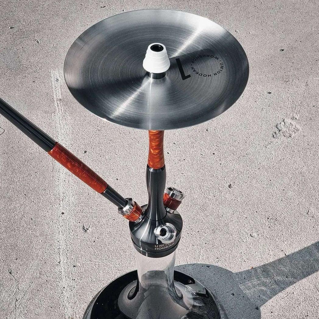 Union Hookah Fibonacci Exotic Wood Multiple Colors - Shishabox