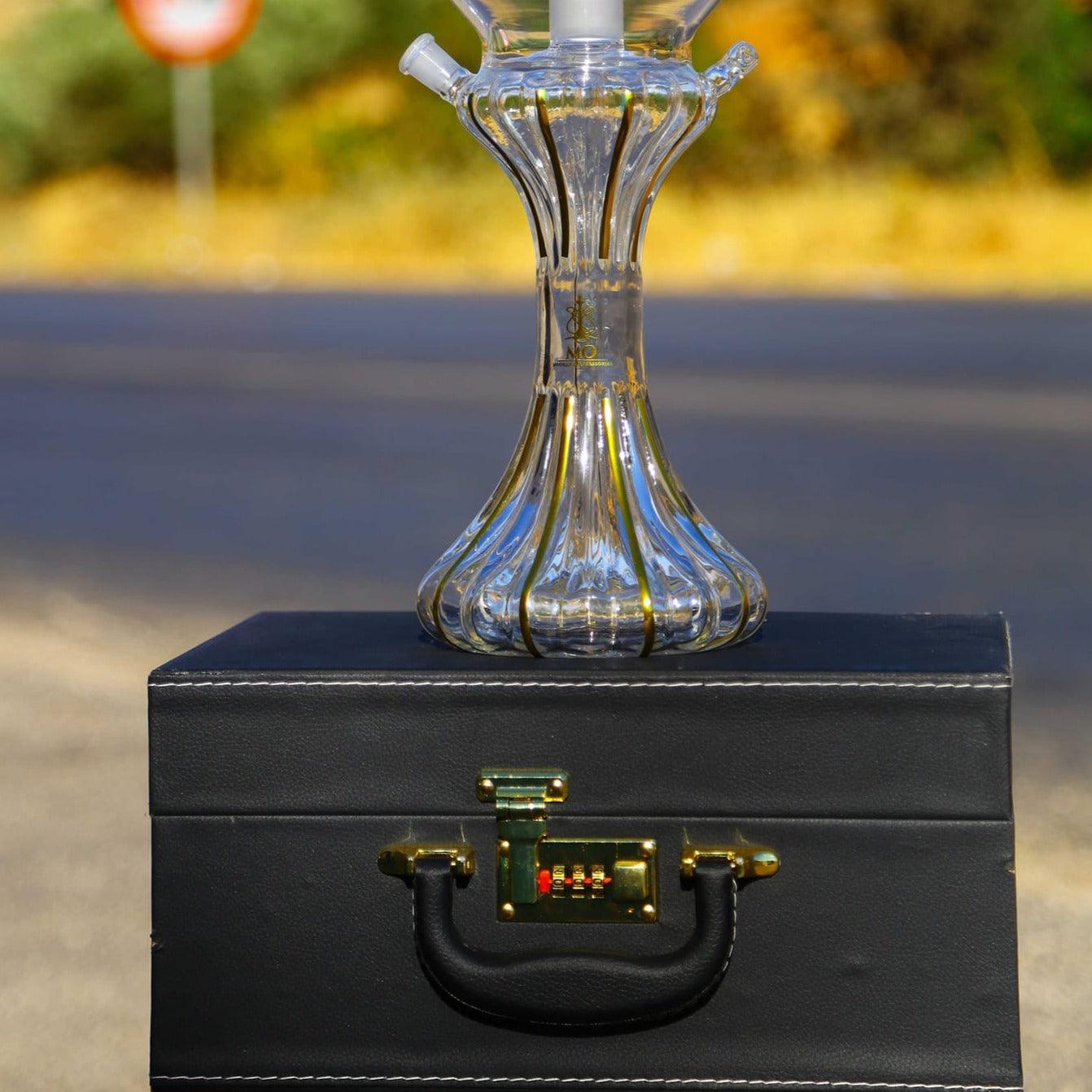 MO Glass Shisha MO-33 (Large) - ارجيلة ام او الزجاجية - Shishabox