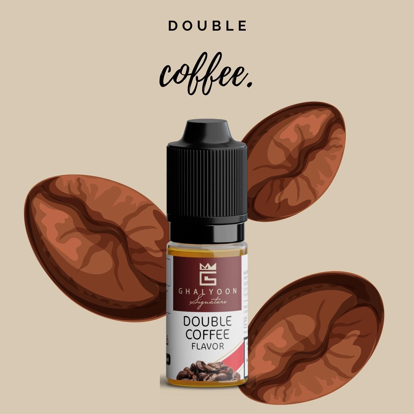 Ghalyoon Double Coffee Juice - سائل إلكتروني قهوة دبل - Shishabox
