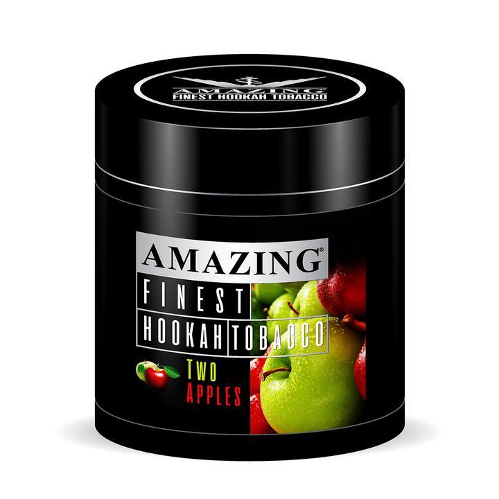 Amazing Molasses Two Apples - معسّل أميزنج تفاحتين اشقر - Shishabox