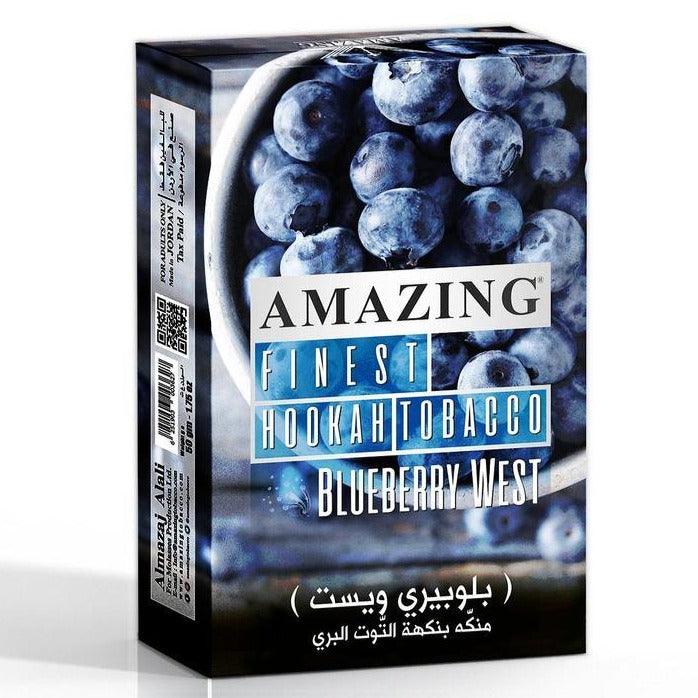 Amazing Molasses Blueberry West - معسّل أميزنج توت برّي - Shishabox