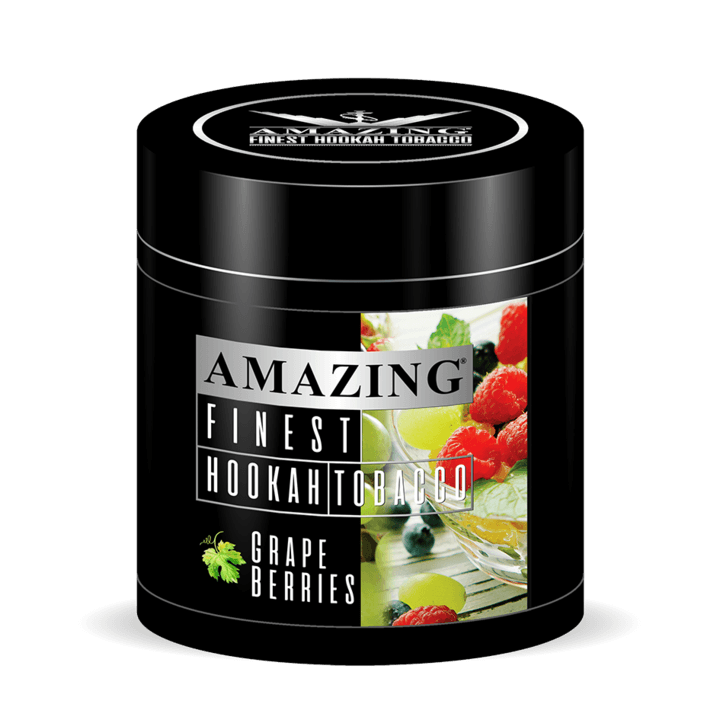 Amazing Molasses Grape Berries - معسّل أميزنج عنب و توت - Shishabox