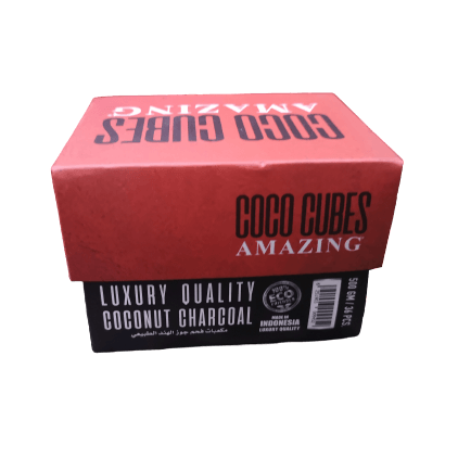Amazing Luxury Cubic Charcoal (1 KG) - فحم أميزينج المكعب - Shishabox