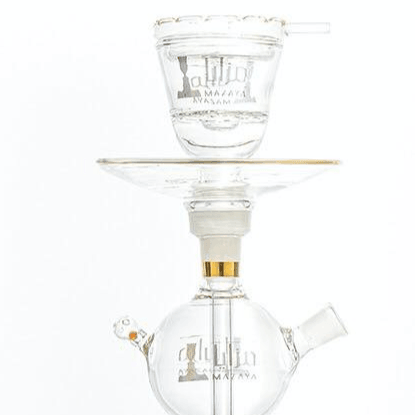 Mazaya glass shisha New (Large) - أرجيلة مزايا الحجم الكبير - Shishabox
