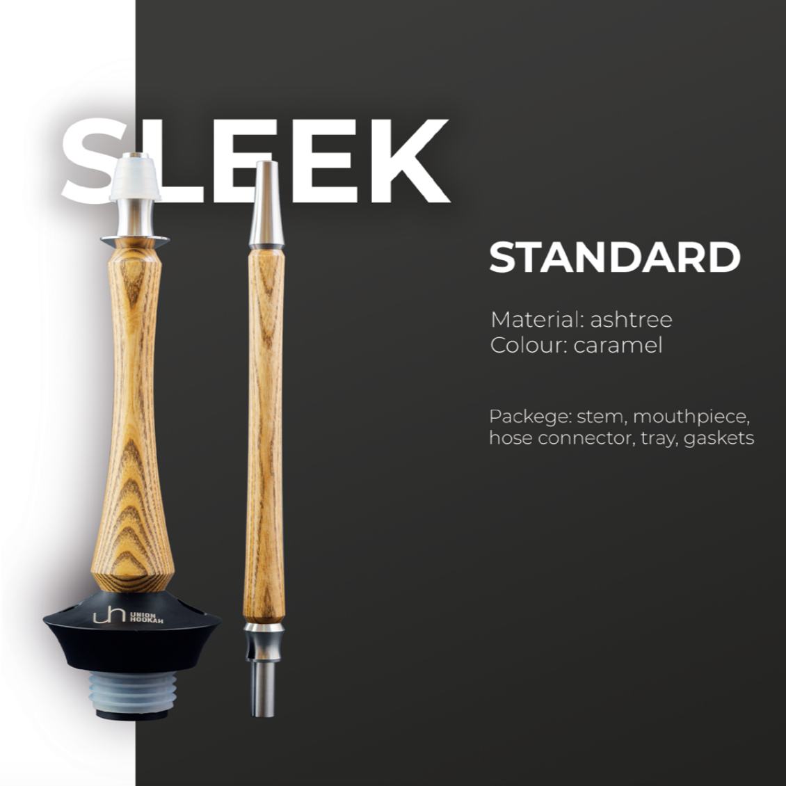 Union Hookah SLEEK - Standard Caramel without Flask