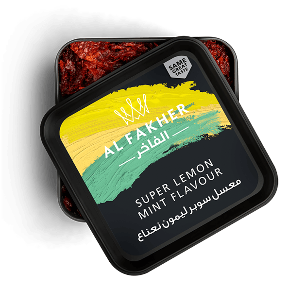 Al Fakher Molasses Super Lemon with Mint Blond - معسّل الفاخر سوبر ليمون بالنعناع أشقر - Shishabox