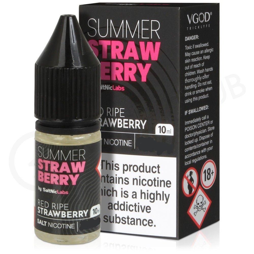VGOD Summer Strawberry 10ml ELiquid | 25mg VGOD Summer Strawberry 10ml ELiquid | 25mg