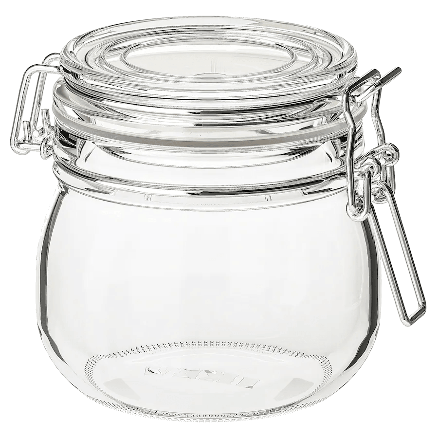 tobacco jar lid Tobacco Jar With Lid Clear Glass (Medium)