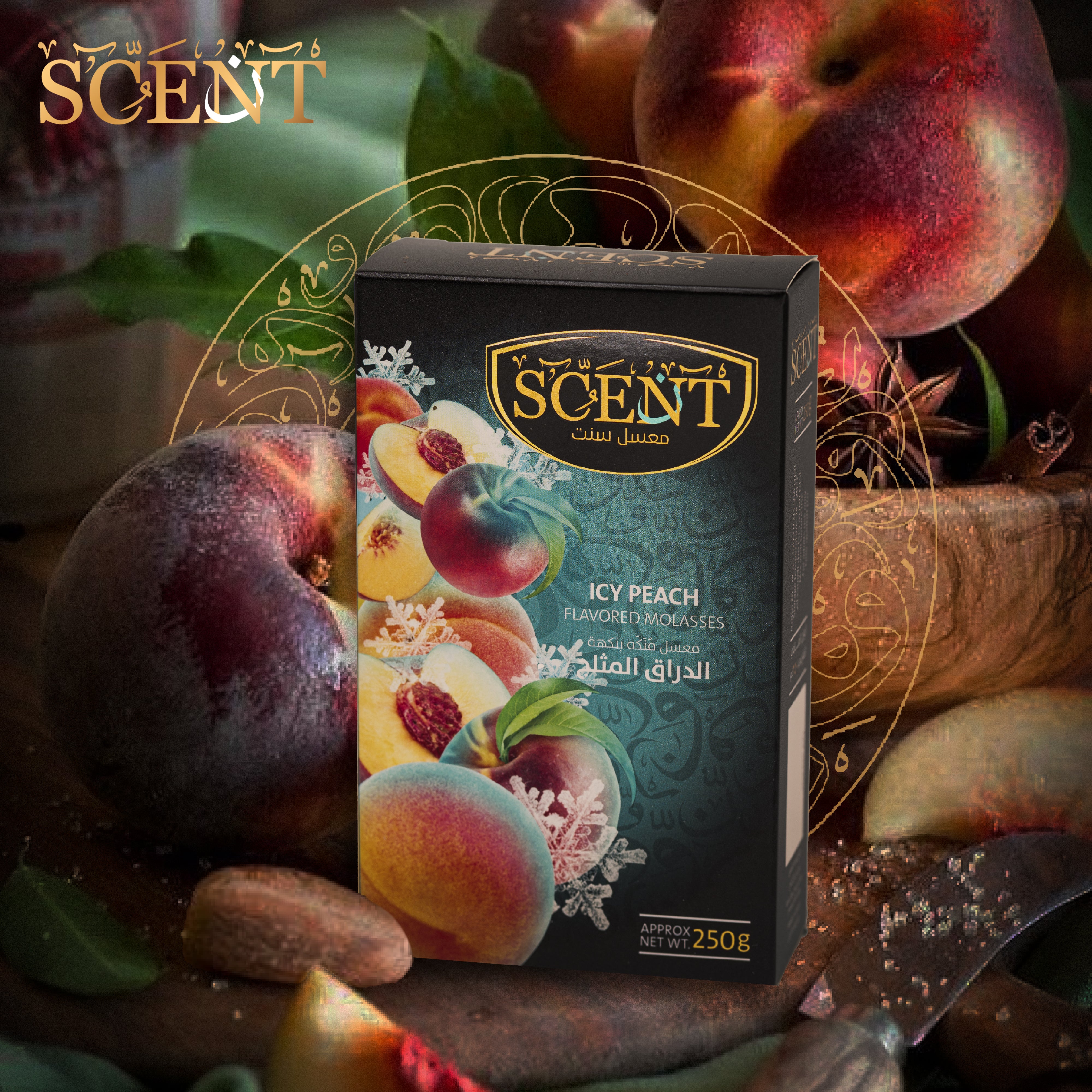 Scent Molasses ICY Peach - ‏معسل سنت دراق ‏مثلج