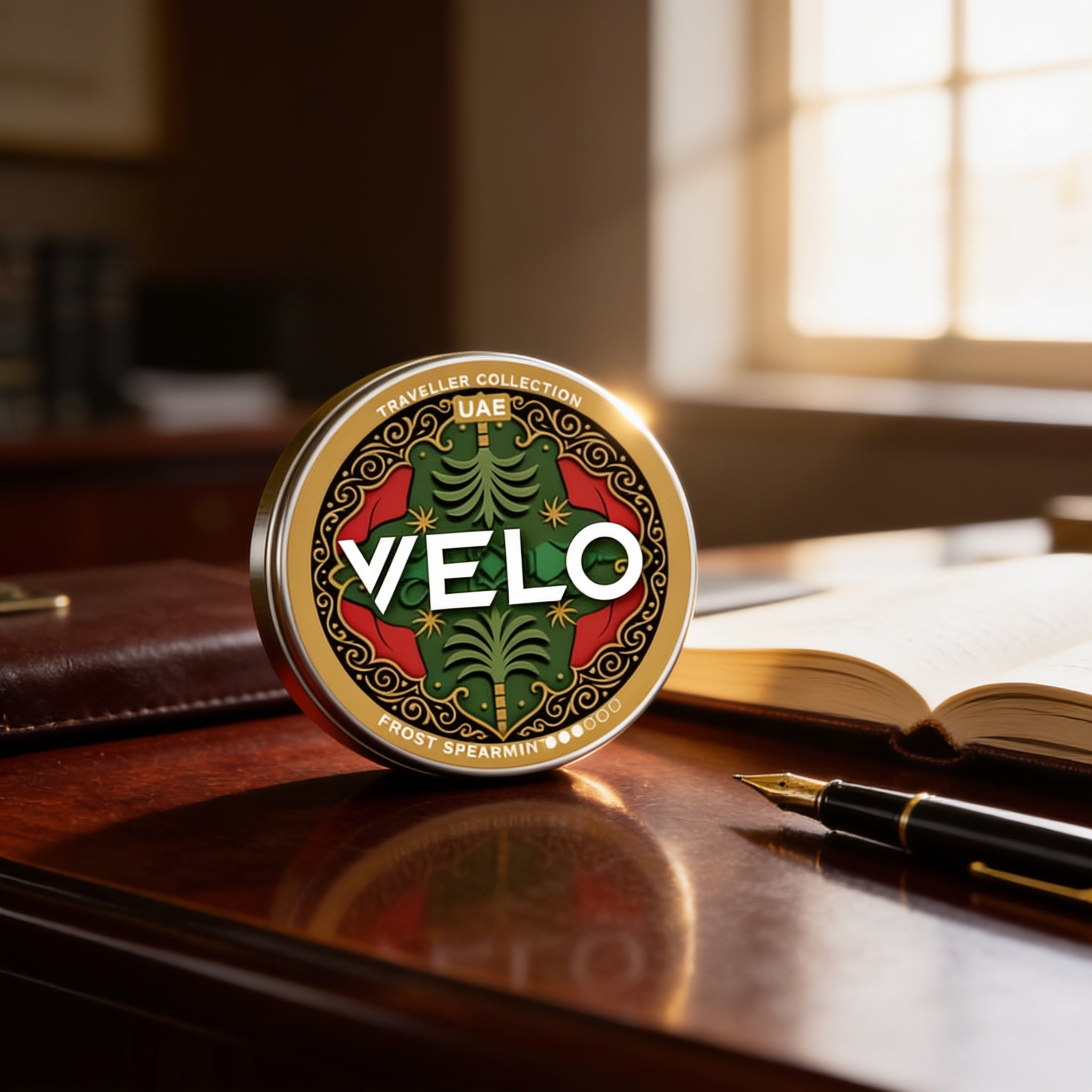 VELO Bright Spearmint | 20 Pouches10mg Slim Format UAE Traveler Edition
