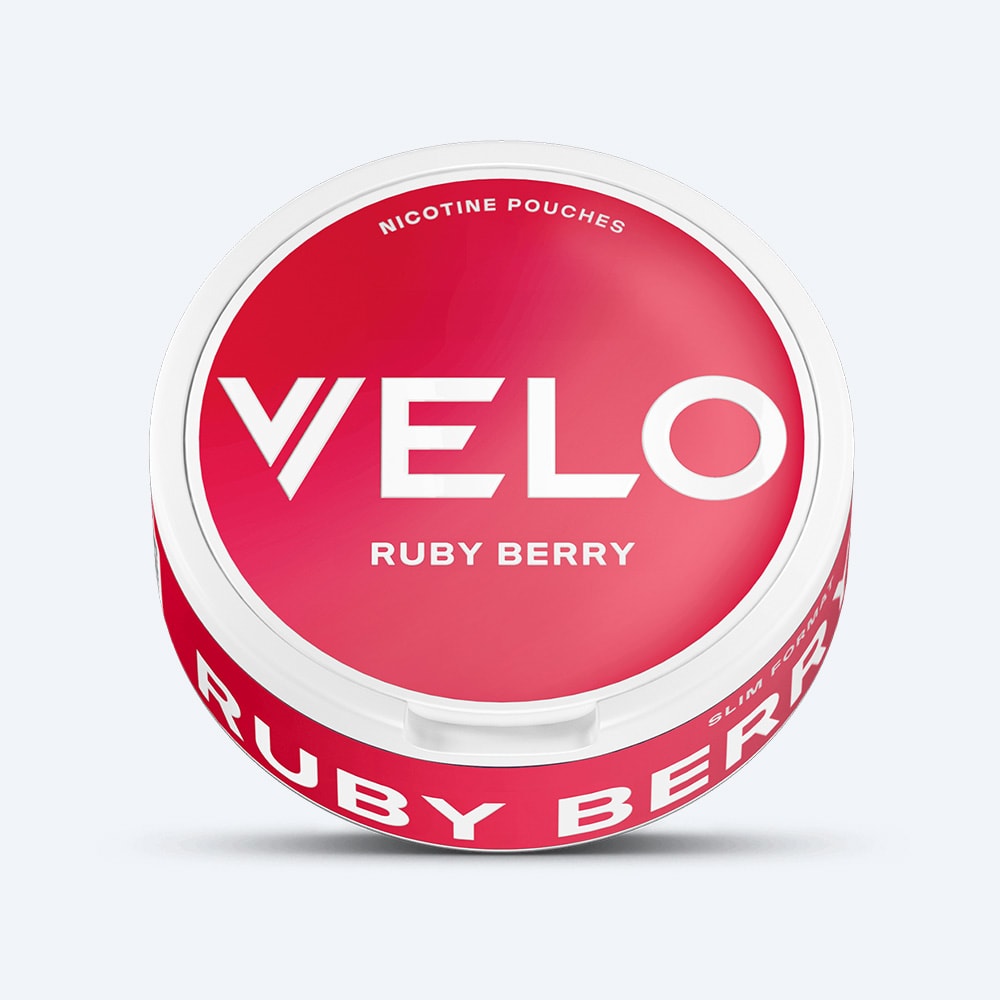 VELO Ruby Berry | 20 Pouches10mg Slim Format