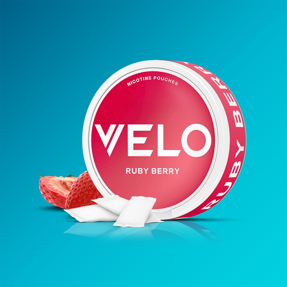VELO Ruby Berry | 20 Pouches10mg Slim Format