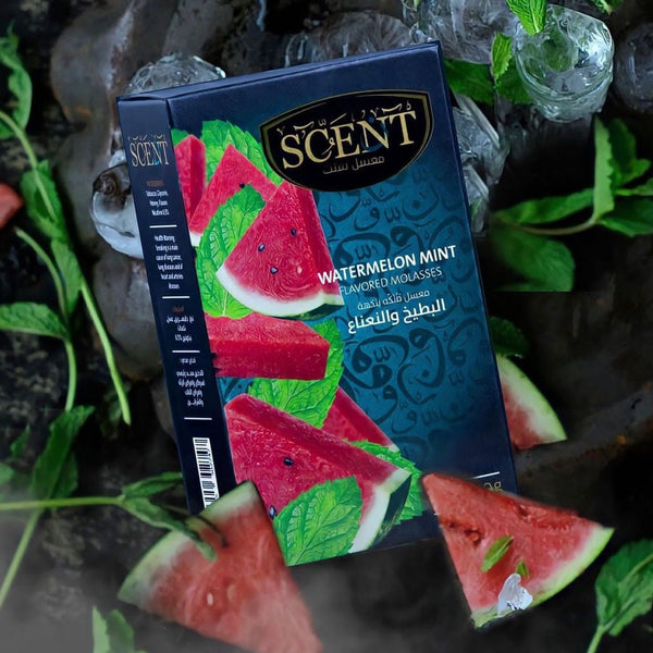 Scent Molasses Watermelon Mint - معسل سنت بطيخ بالنعناع اشقر