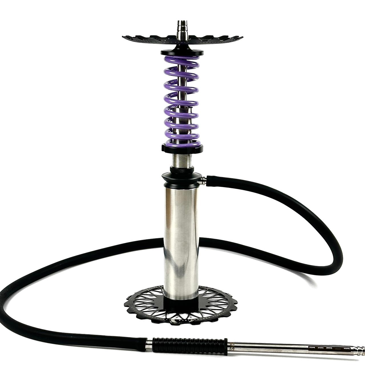 Trumpet Rider Shishabox Edition Purple with a Metal Base