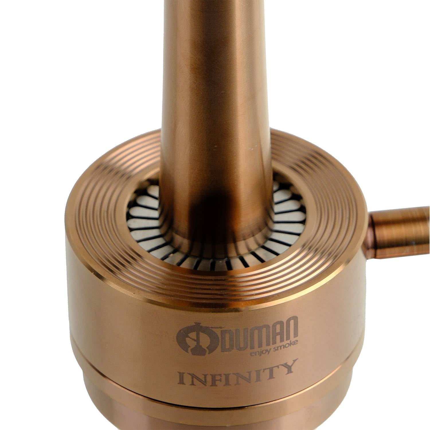 Oduman INFINITY HOOKAH - Bronze Body White Glass