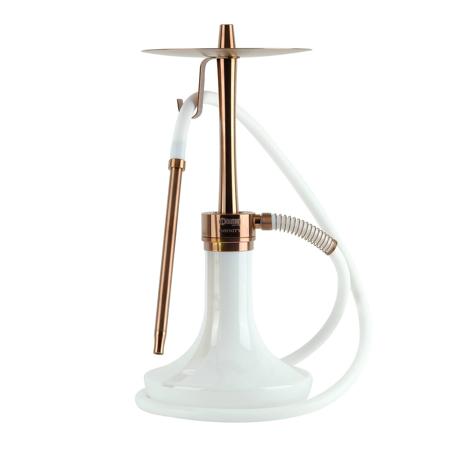 Oduman INFINITY HOOKAH - Bronze Body White Glass