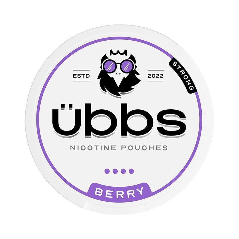 Übbs Berry Nicotine Pouches | 20 Pouches 11mg Strong - Shishabox JO