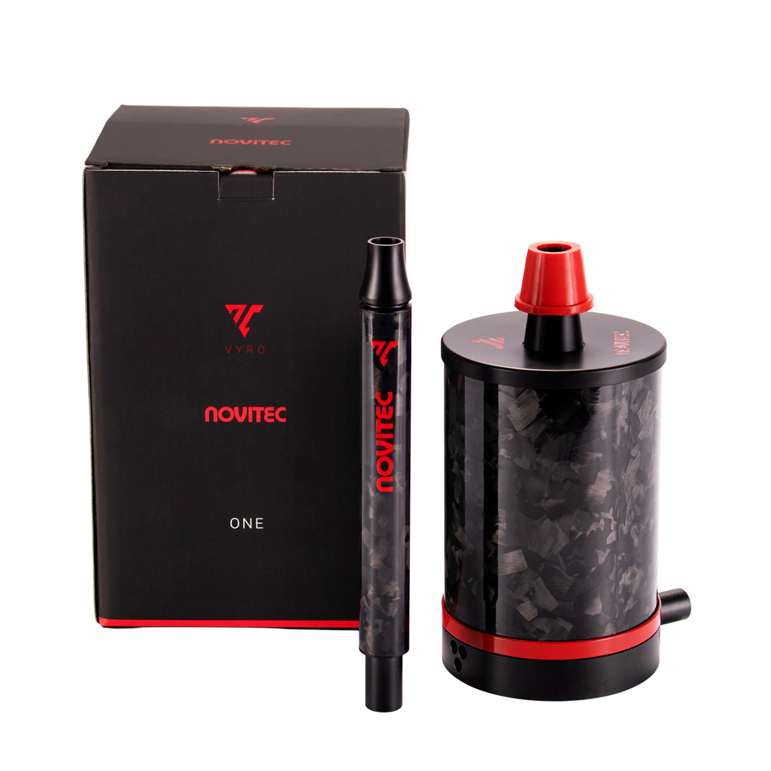 Vyro Novitec One Full Travel Set - Black and Red Limited Edition