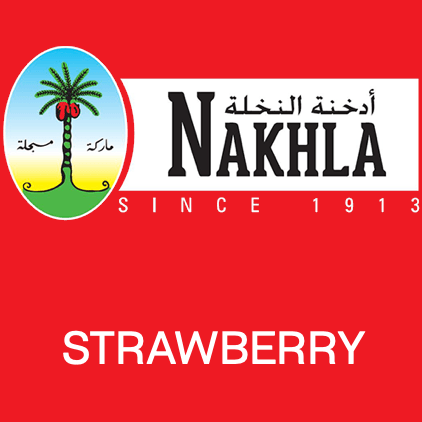 Nakhla Molasses Strawberry - معسّل النخلة فراولة - Shishabox