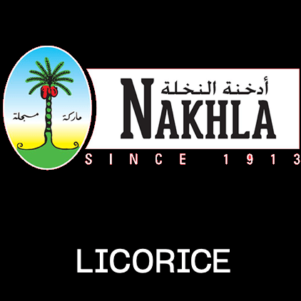 Nakhla Molasses Licorice - معسّل النخلة عرق سوس - Shishabox