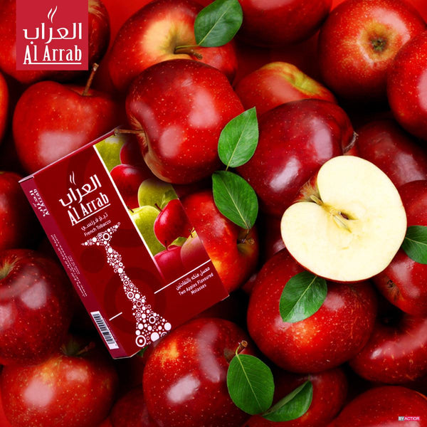 Al Arrab Molasses Two Apples Blond - معسّل العراب تفاحتين اشقر - Shishabox