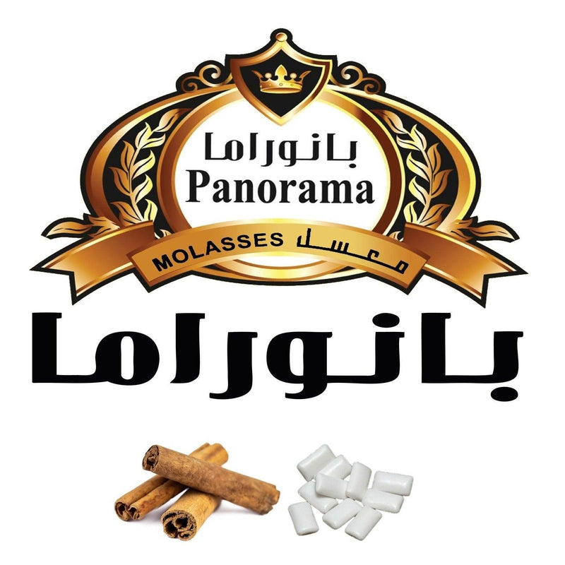 Panorama Molasses Gum Cinnamon - معسل بانوراما علكة و قرفة - Shishabox