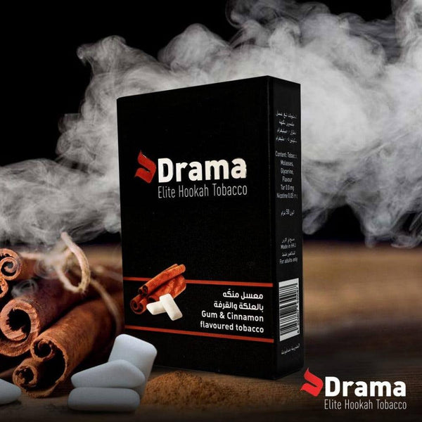 Drama Molasses Cinnamon Gum - معسل دراما علكة و قرفة - Shishabox
