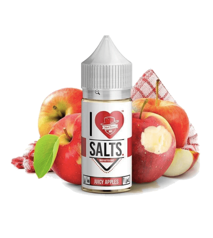 I Love Salts - Juicy Apples eLiquid - Shishabox