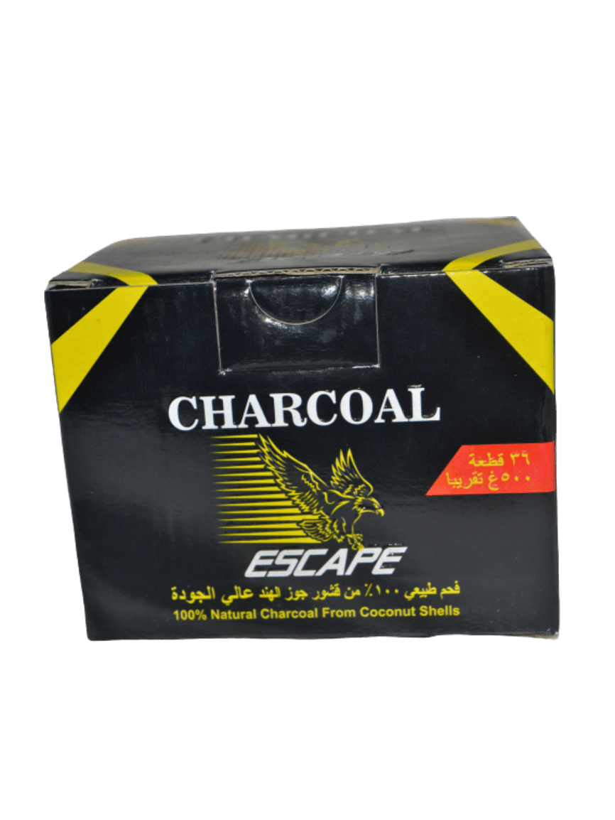 Escape Charcoal (Half Kilo) -  فحم أرجيلة اسكيب نص كيلو - Shishabox