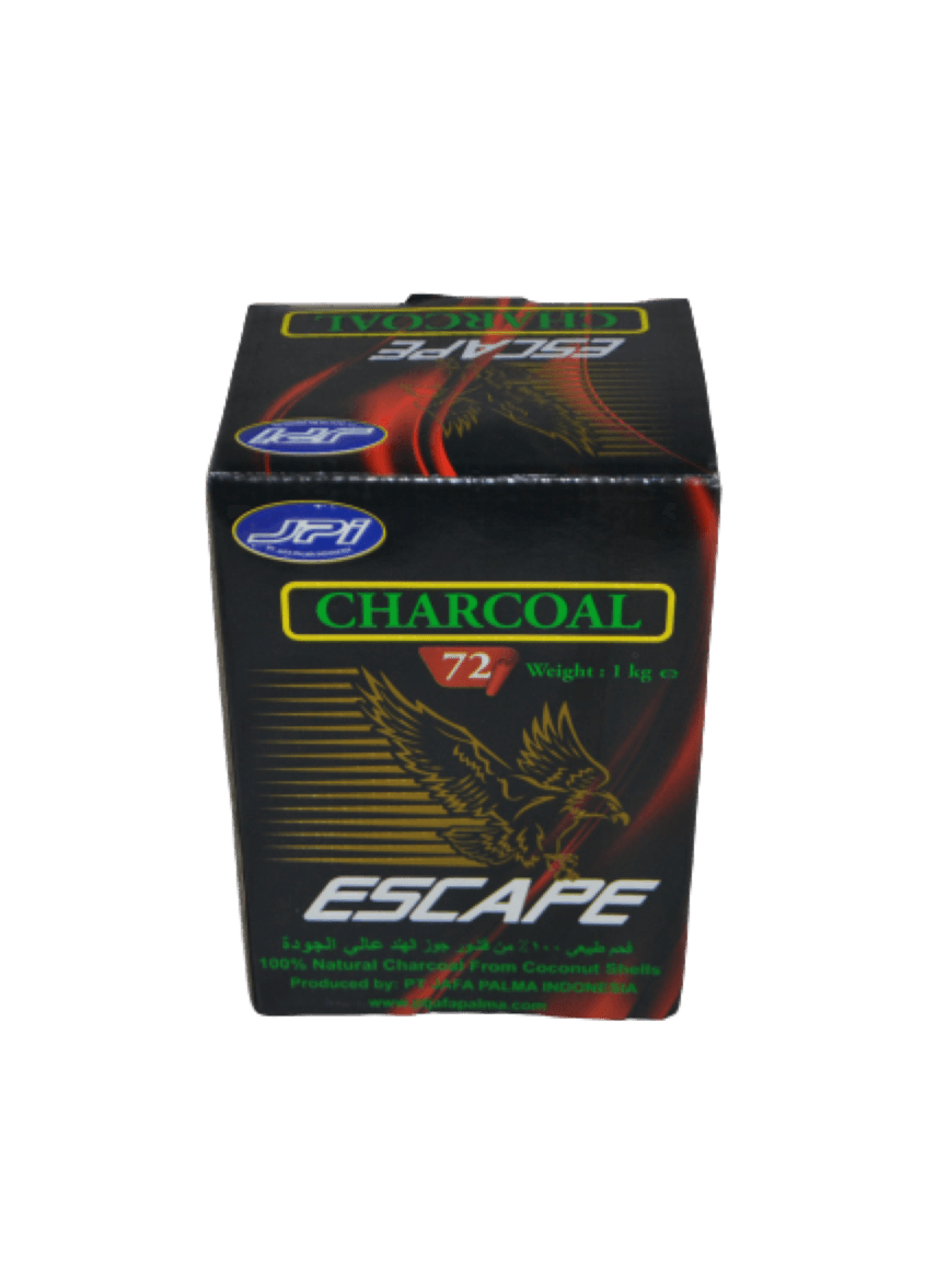 Escape Charcoal (1KG) - فحم أرجيلة اسكيب كيلو - Shishabox