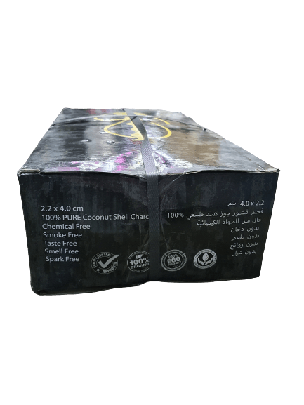 ECO BLACK Shisha Charcoal (10 KG) - فحم ايكو بلاك عدة اشكال - Shishabox