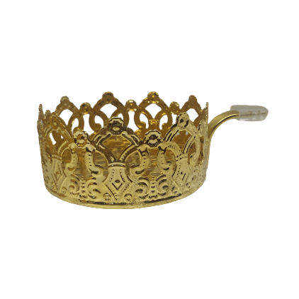 Crown Flavor Keeper Gold - صحن للفحم على راس الأرجيلة - Shishabox